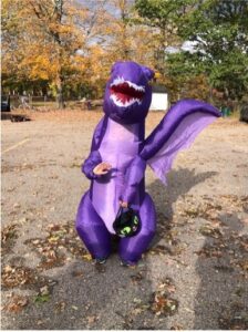 Trunk or Treat dinosaur